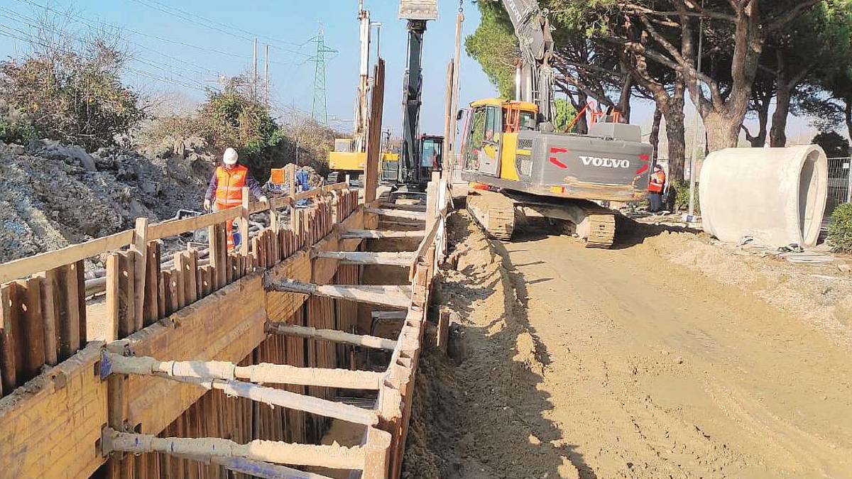 Cesenatico, waterfront: cantiere in viale Colombo dal 10 gennaio