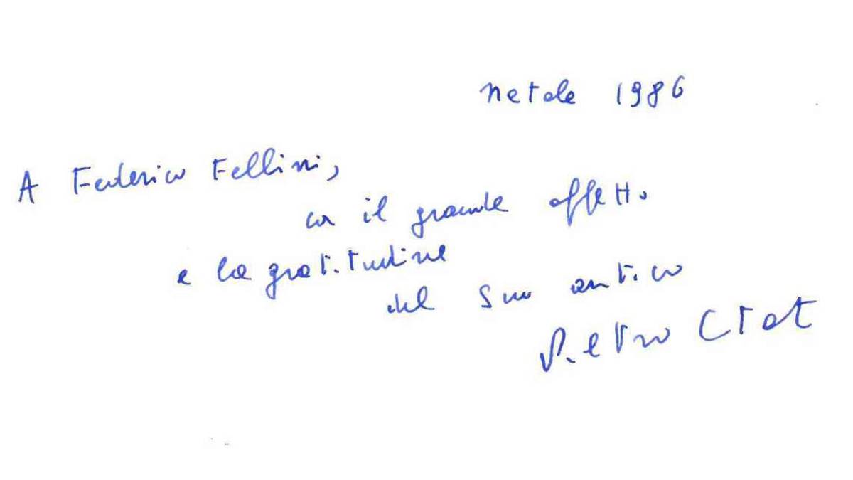 Citati, Fellini e il dattiloscritto di Kafka a Rimini