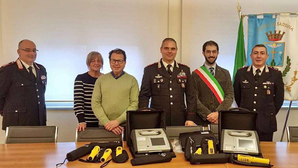 Sarsina, il Comune compra etilometri e li dà in uso ai carabinieri