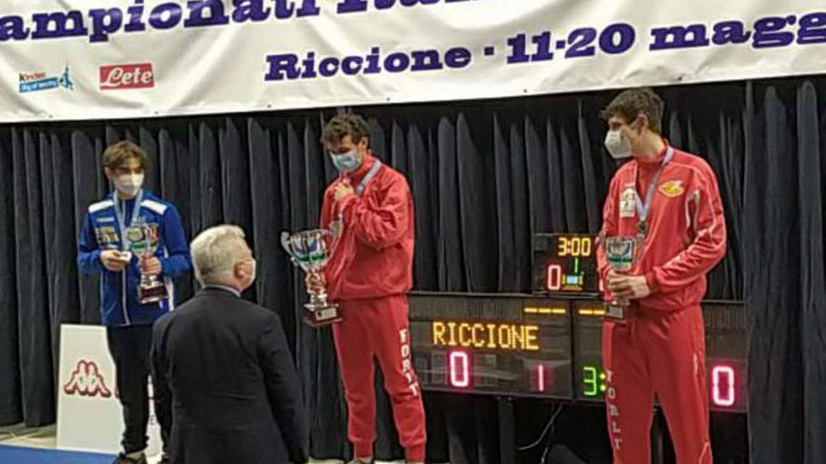 Scherma, podio tutto romagnolo nel tricolore Cadetti di spada