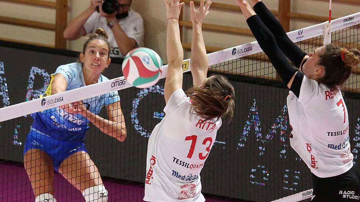Volley A2 donne, in casa Omag c'è Saguatti al passo d’addio
