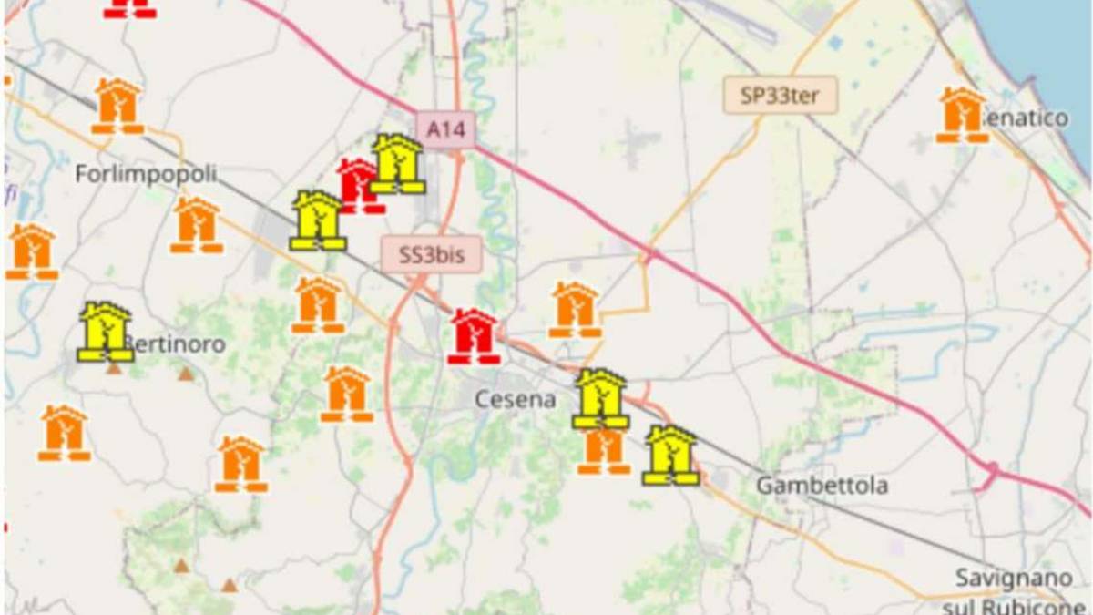 Cesena nei secoli ha avuto tanti terremoti devastanti ed un morto