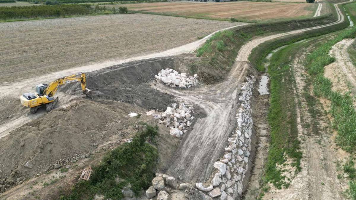 Forlì, Consorzio di bonifica al lavoro per la sicurezza