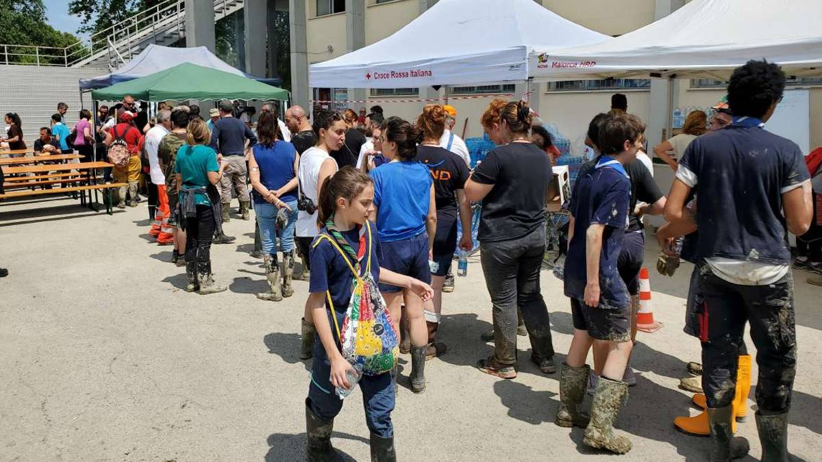 Forlì, duemila pasti per i volontari