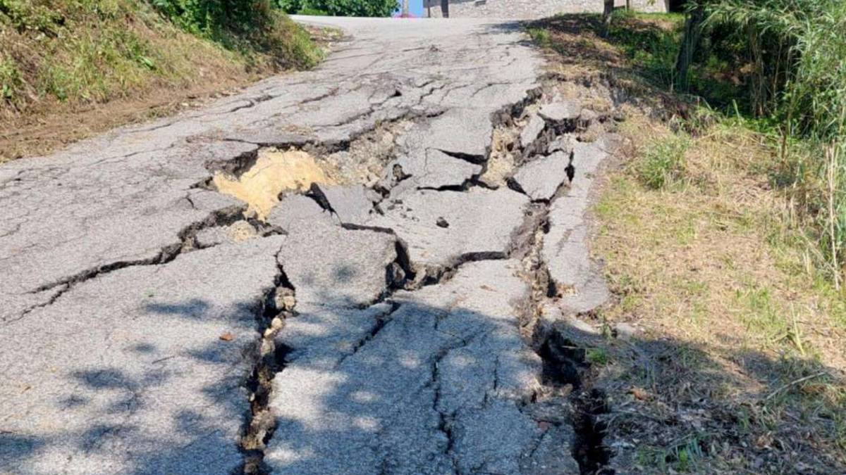 Valmarecchia: strade distrutte per 25 milioni di danni