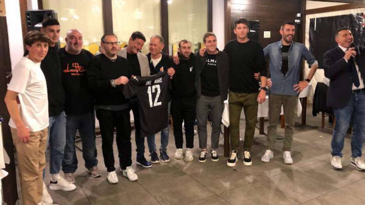 Calcio C, Cesena: festa bianconera al Club del Mare VIDEO