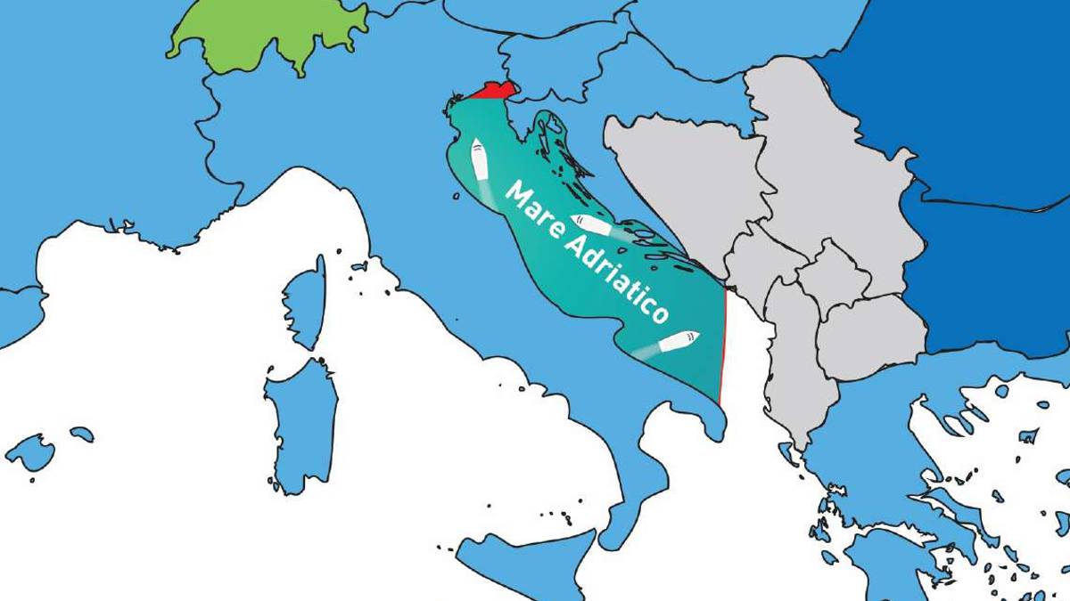 Croazia in Schengen, Adriatico mare libero