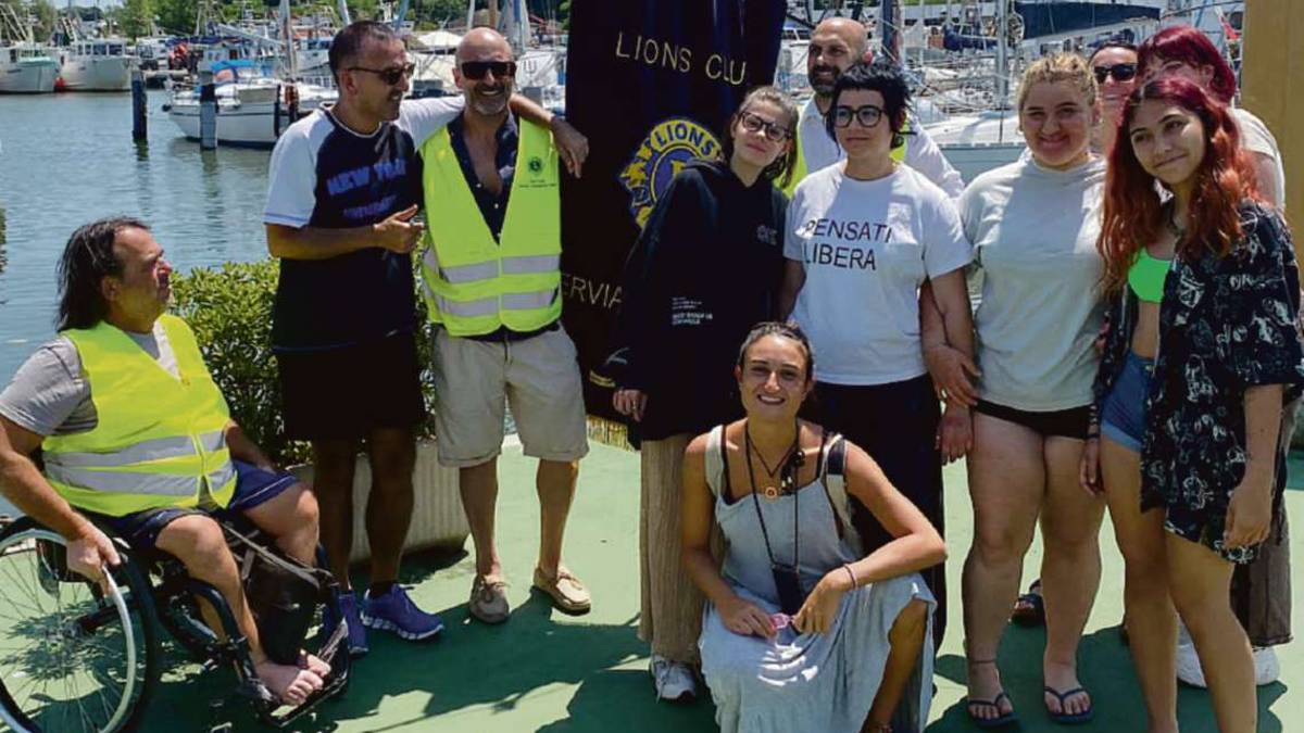 Cesenatico, l'inclusione dei disabili sale sulle barche a vela