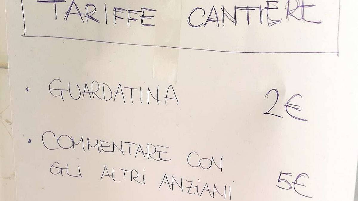 Cesena, un tariffario per gli umarel che criticano i cantieri