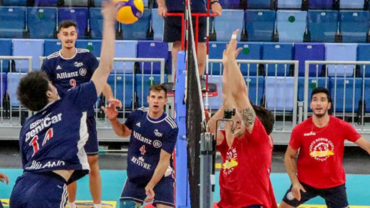 Volley Superlega, Consar in palla nel test con l'Allianz Milano