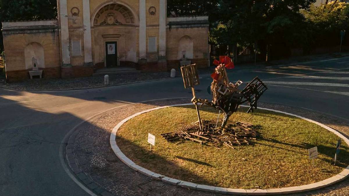 Faenza, “E’ galèt de’ paciùg” opera simbolo dell'alluvione