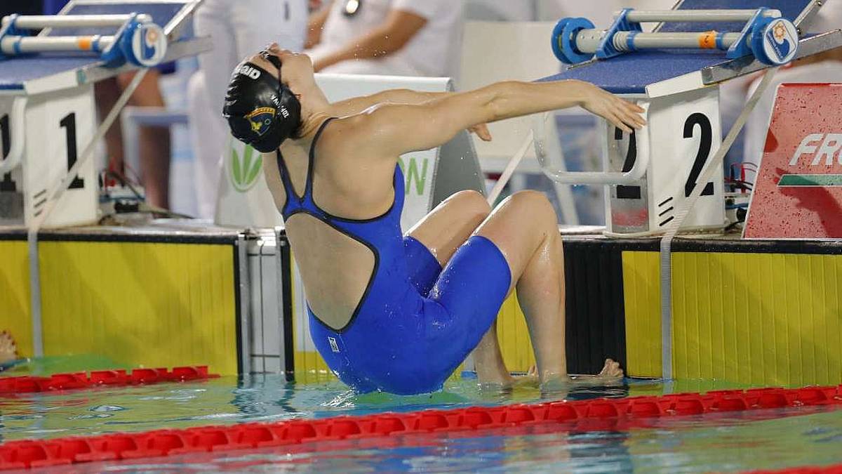Nuoto, a Riccione un argento amaro per Carlotta Zofkova