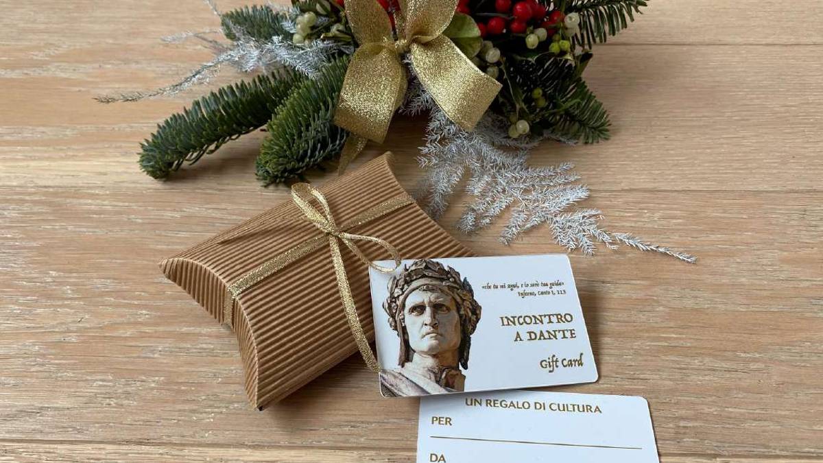 Gli itinerari di Dante diventano un regalo sotto l'albero