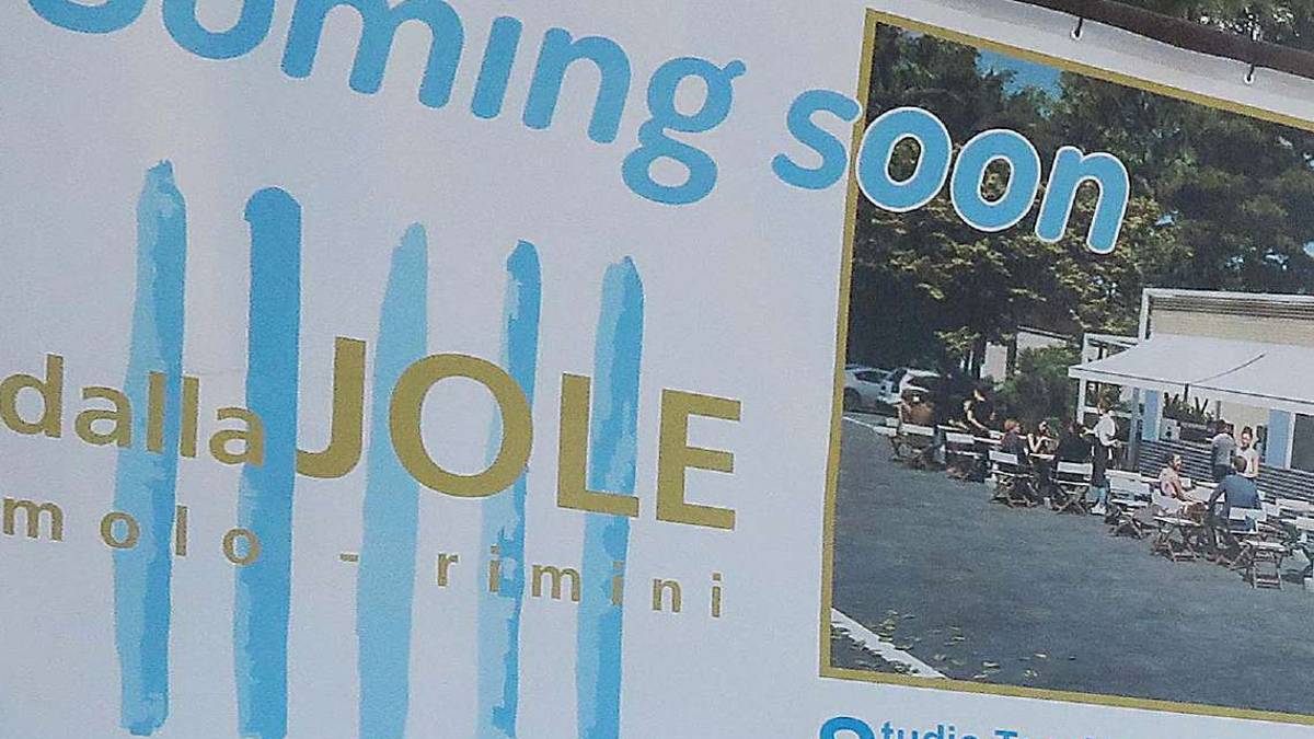 Rimini, partono i lavori per il nuovo bar Jole