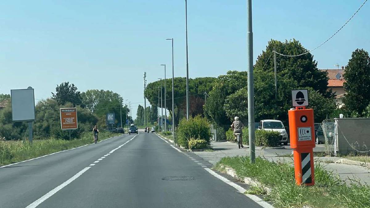 Savignano Mare, Velo Ok nella strada pericolosa