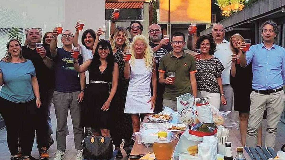 Cesena, party tra i garage per amici di cortile, uniti dopo 40 anni