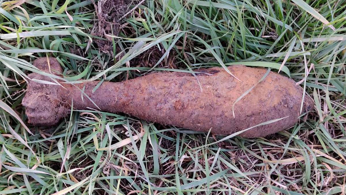 Gambettola, appassionati di metal detector trovano bomba mortaio