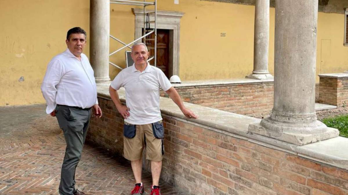 Forlì, al via il restauro del chiostro di San Mercuriale