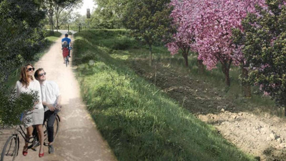 Castel Bolognese, lavori finali per la ciclovia del Senio