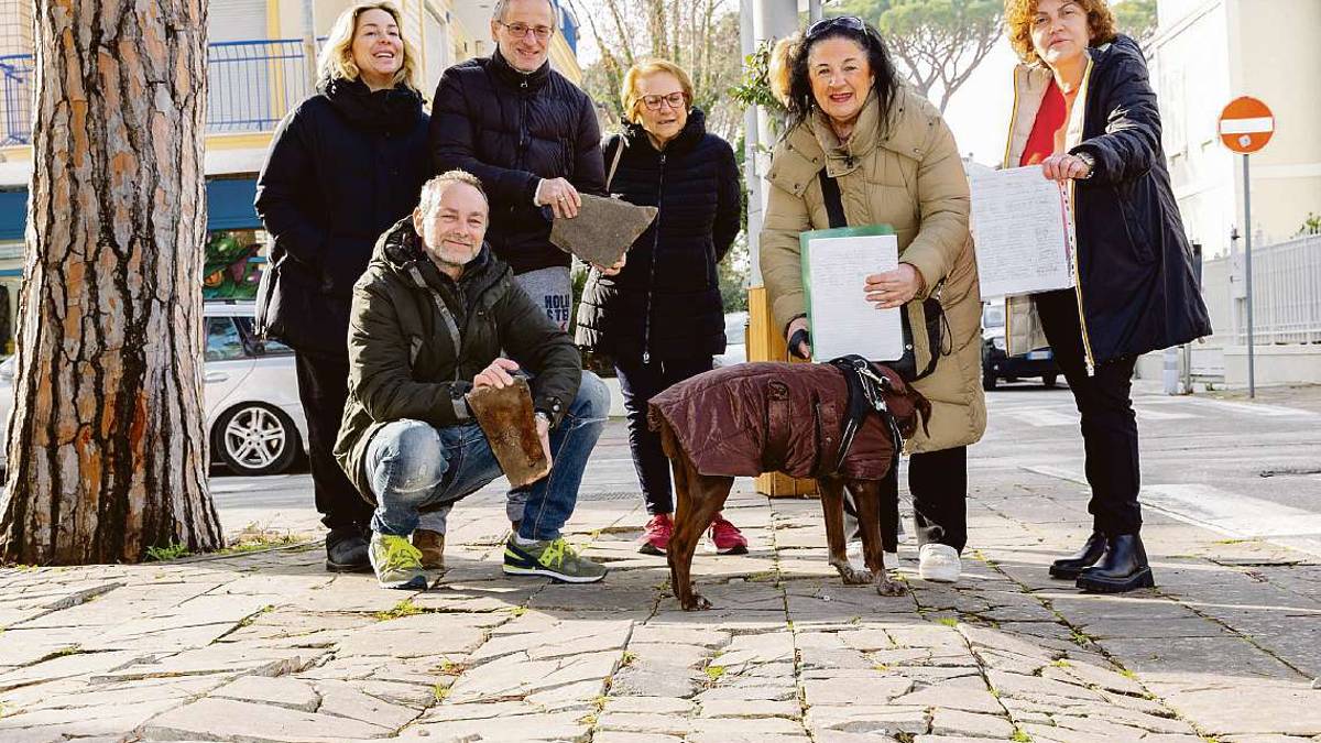 Riccione, viale Dante: degrado e pericolo. Raccolte 150 firme