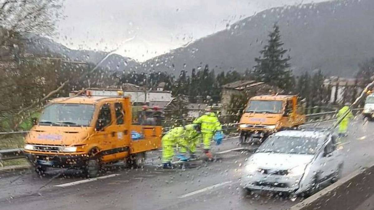 E45 chiusa (in direzione nord) tra Verghereto e Canili per lavori
