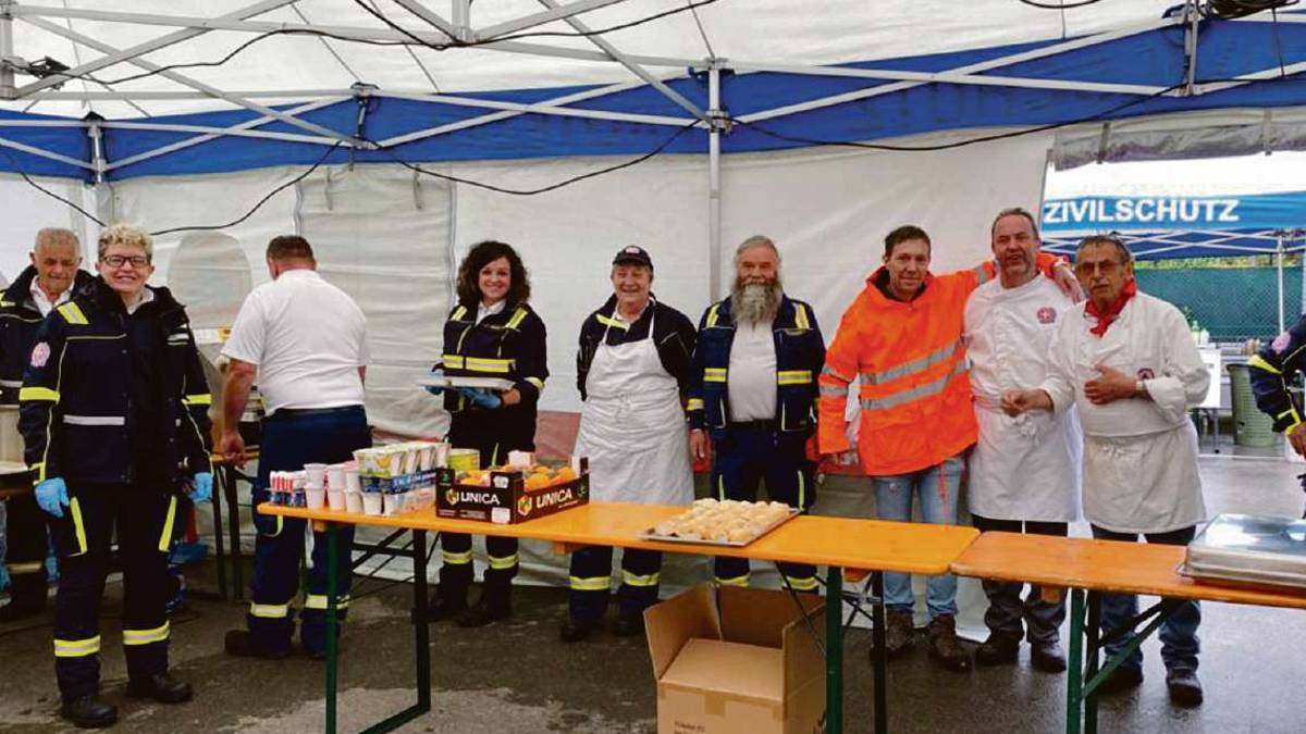 Da Castrocaro i soccorsi via terra e dal cielo