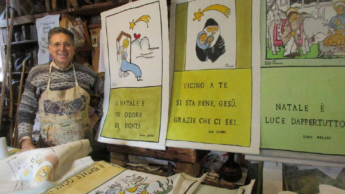Pascucci firma tele di Natale speciali a Gambettola e Faenza