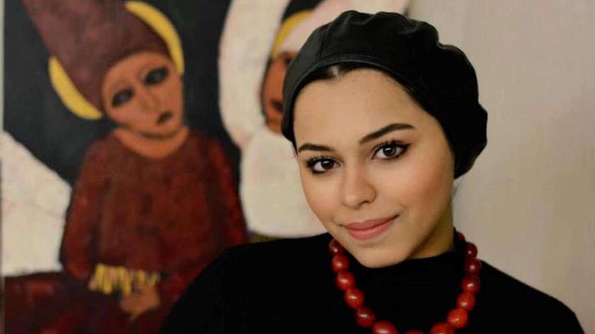 La palestinese Malak Mattar al Museo di Rimini