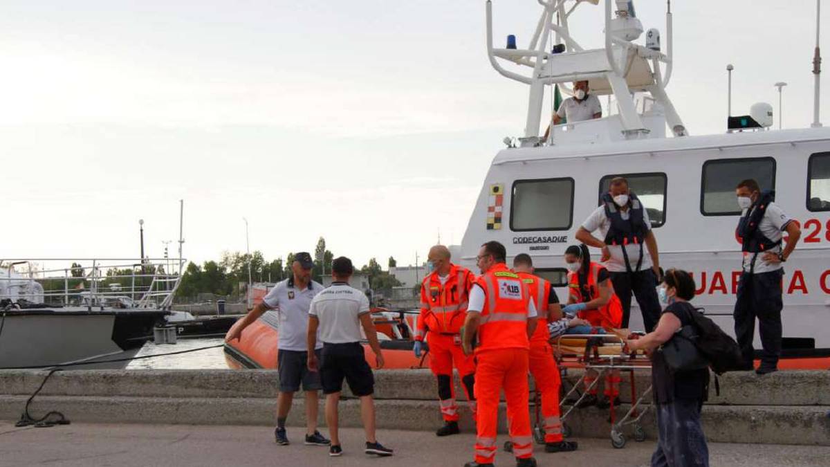 Ravenna, soccorso passeggero ferito sulla nave da crociera