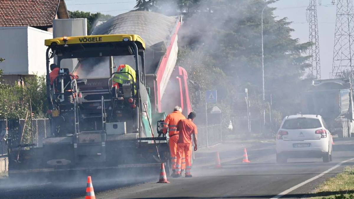 Imola, lavori in via della Cooperazione finiti in anticipo