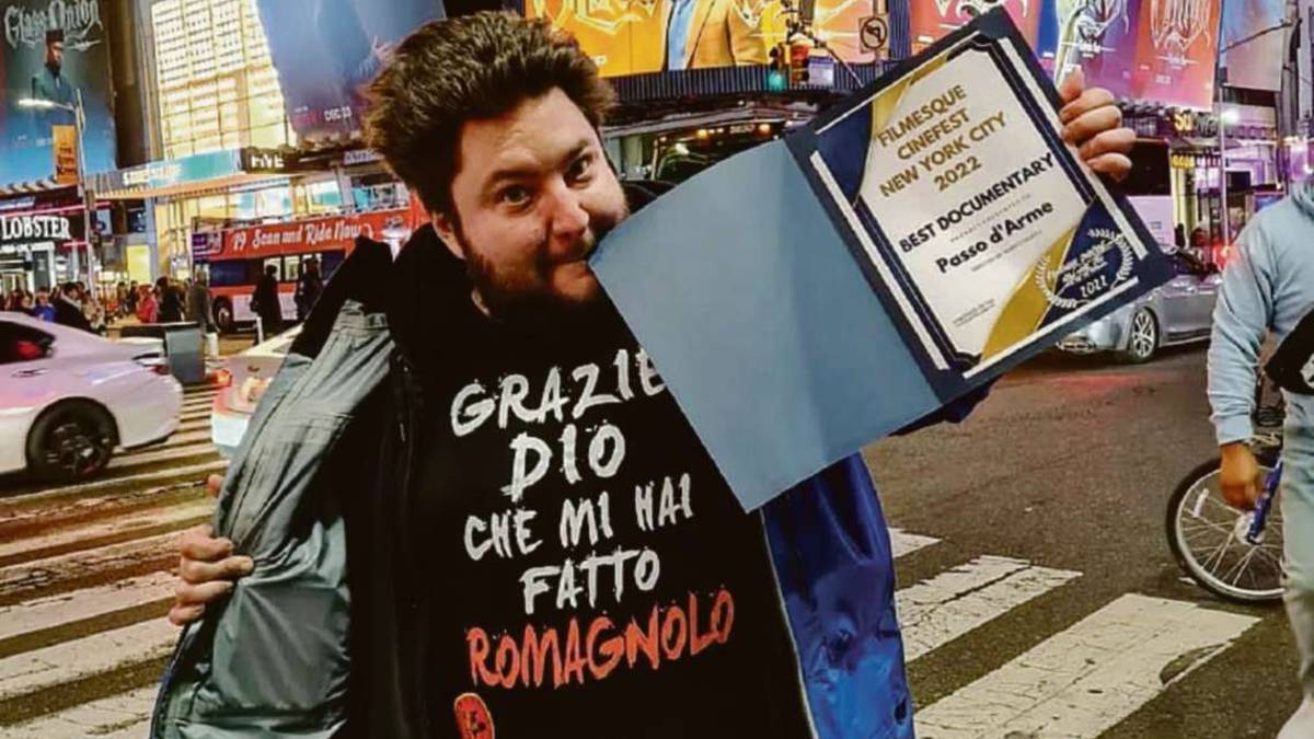 Grazie Dio che mi hai fatto romagnolo: il regista Gentili vince al festival di New York