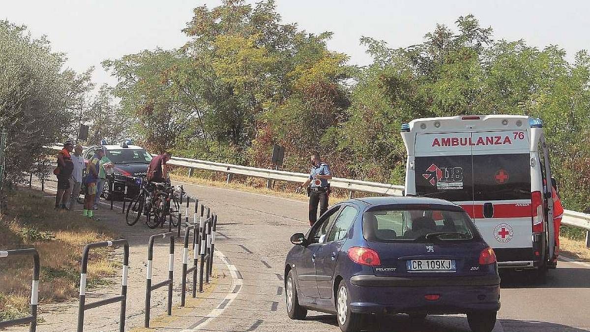 Incidente con la bici: grave a Montiano un 69enne di Cervia