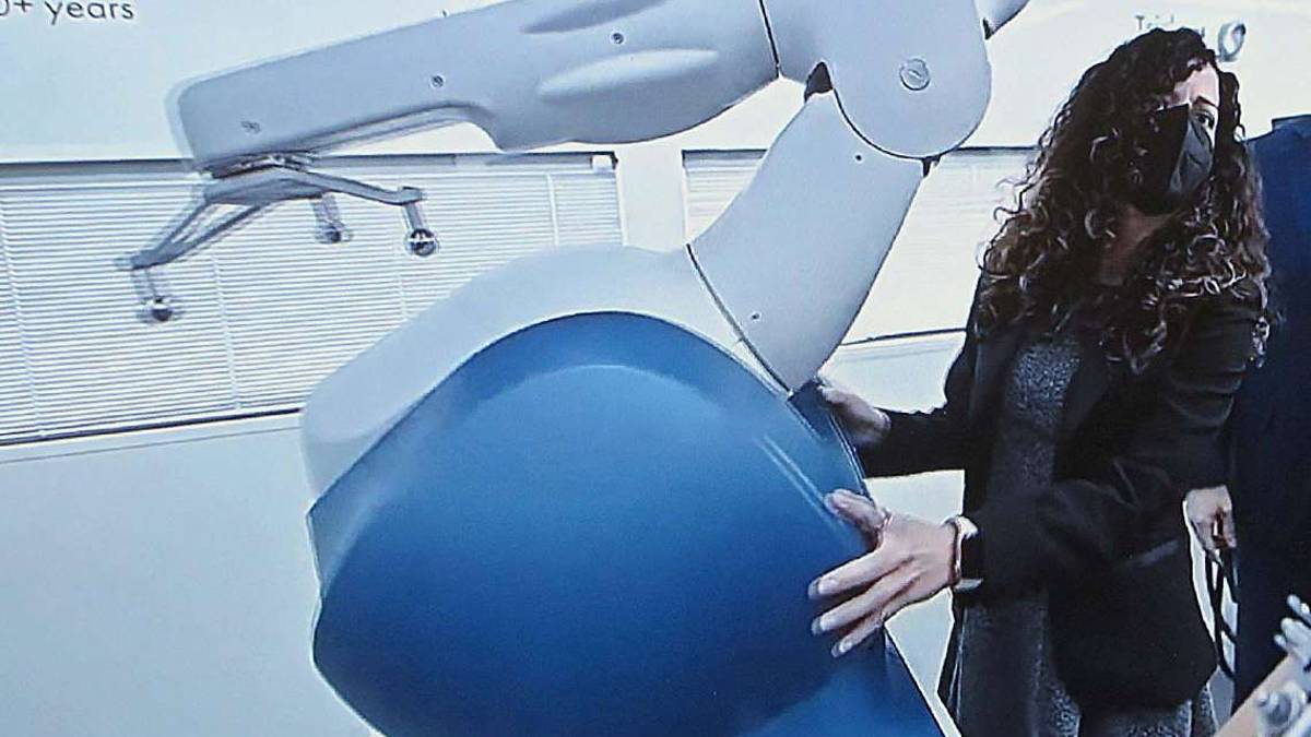 Rimini. A Villa Maria opera il robot Mako