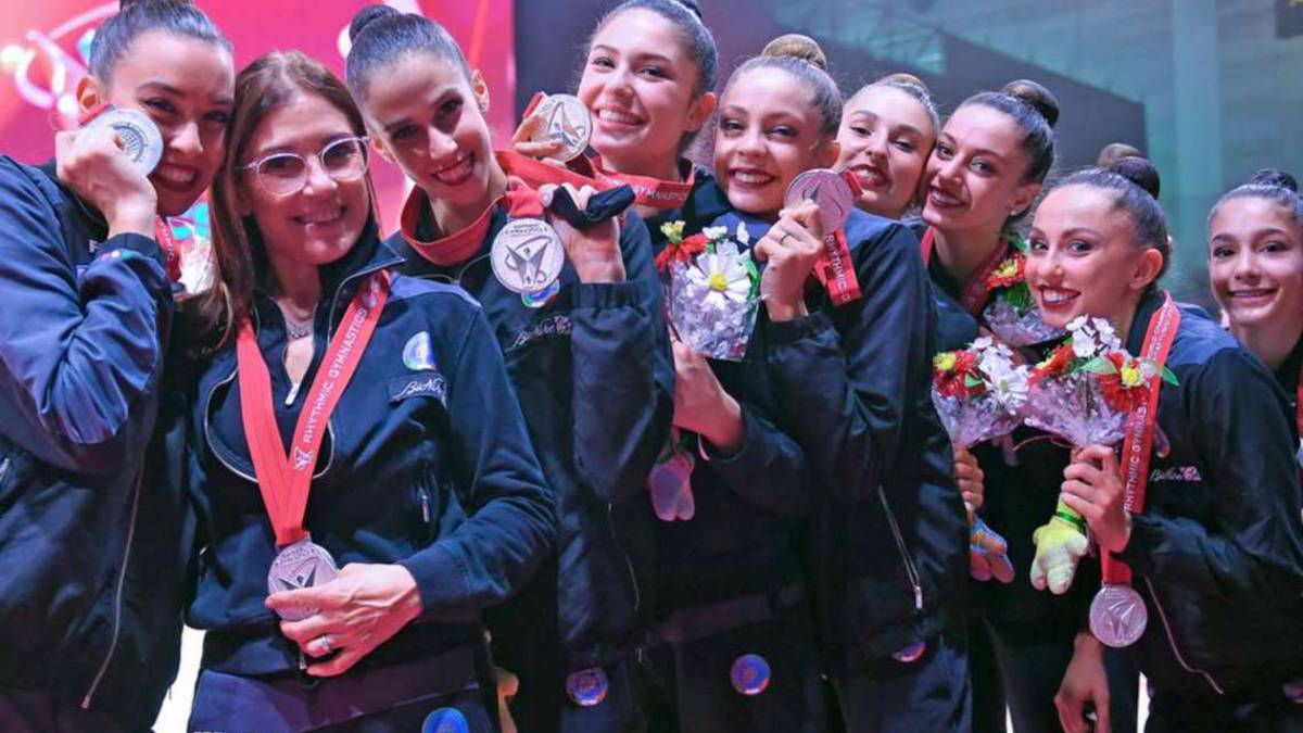 Ginnastica ritmica, antipasto d'argento per Milena Baldassarri
