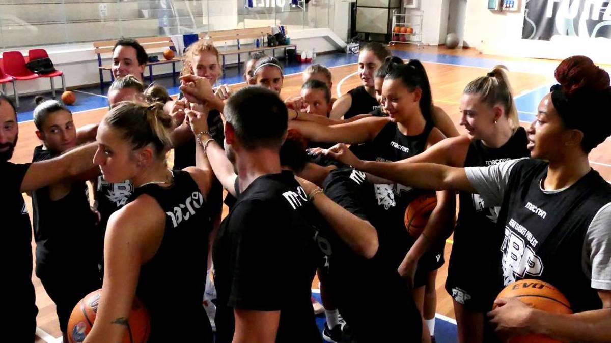 Basket A1 donne, collaudo al Bubani per la nuova E-Work