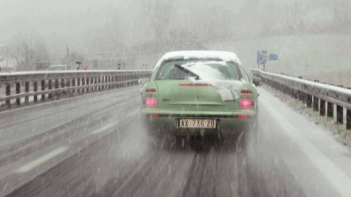 Obbligo di gomme termiche, ma sulla E45 non ci sono gli spargisale