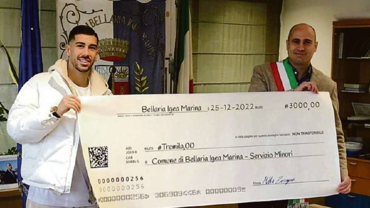 Mattia Zaccagni dona 3mila euro per aiutare i bambini