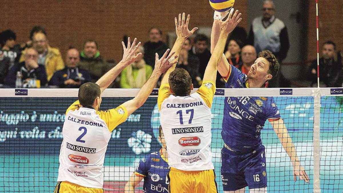 Volley Superlega, Perugia supera una orgogliosa Consar (0-3)