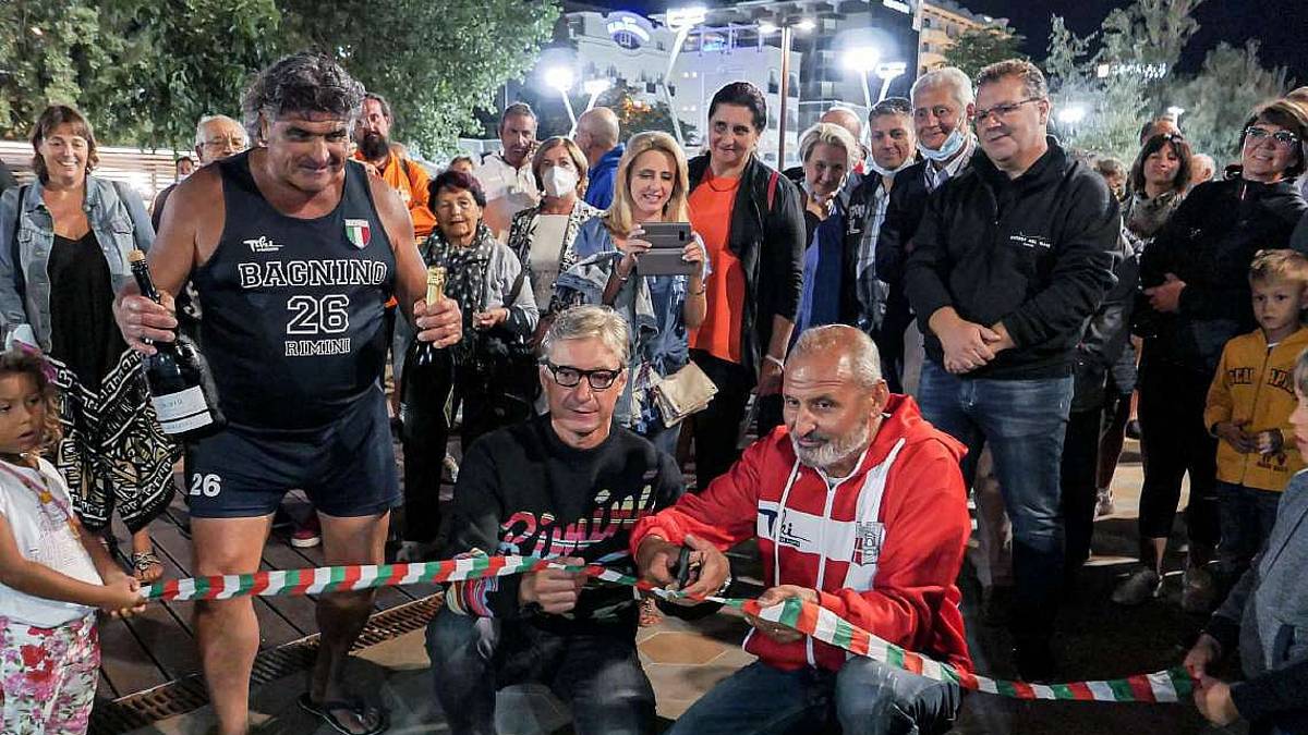 Rimini. Inaugurato il Parco del Mare: Cancellato il cemento