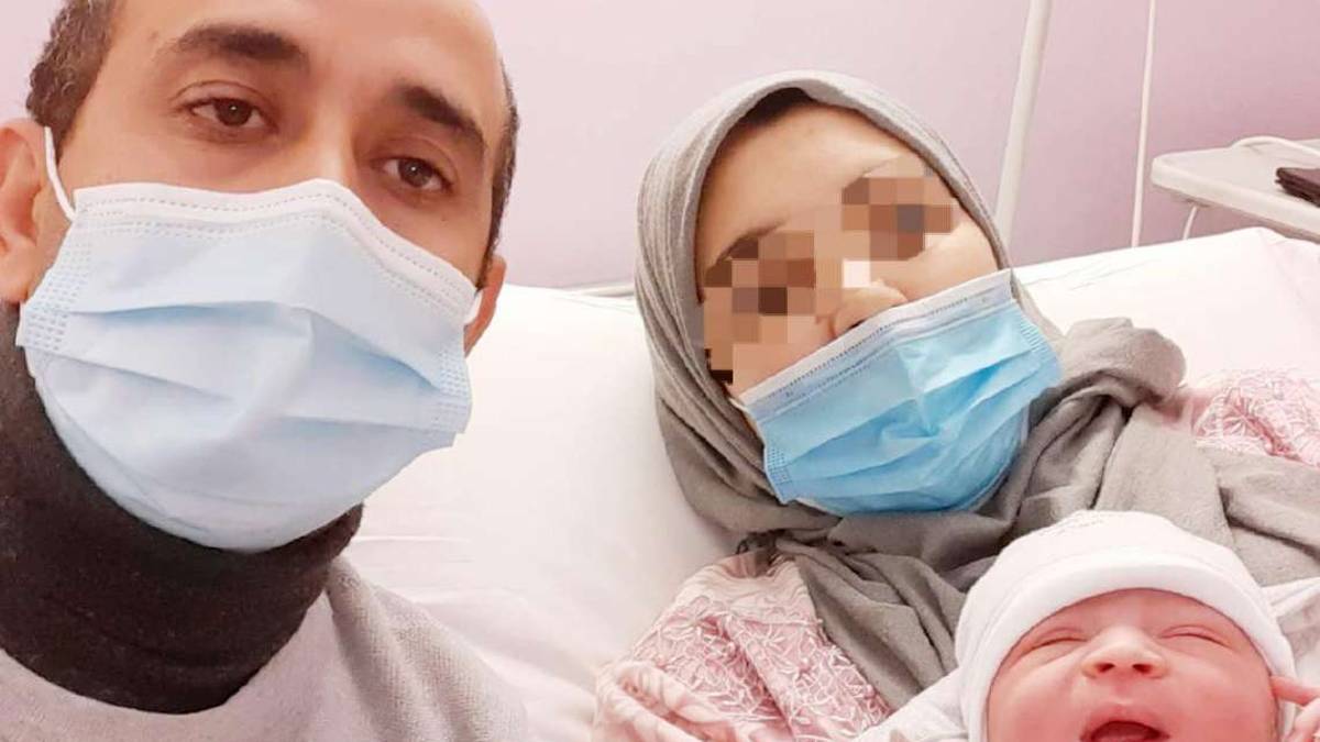 Lugo, che gioia il mio bimbo nato in videochiamata