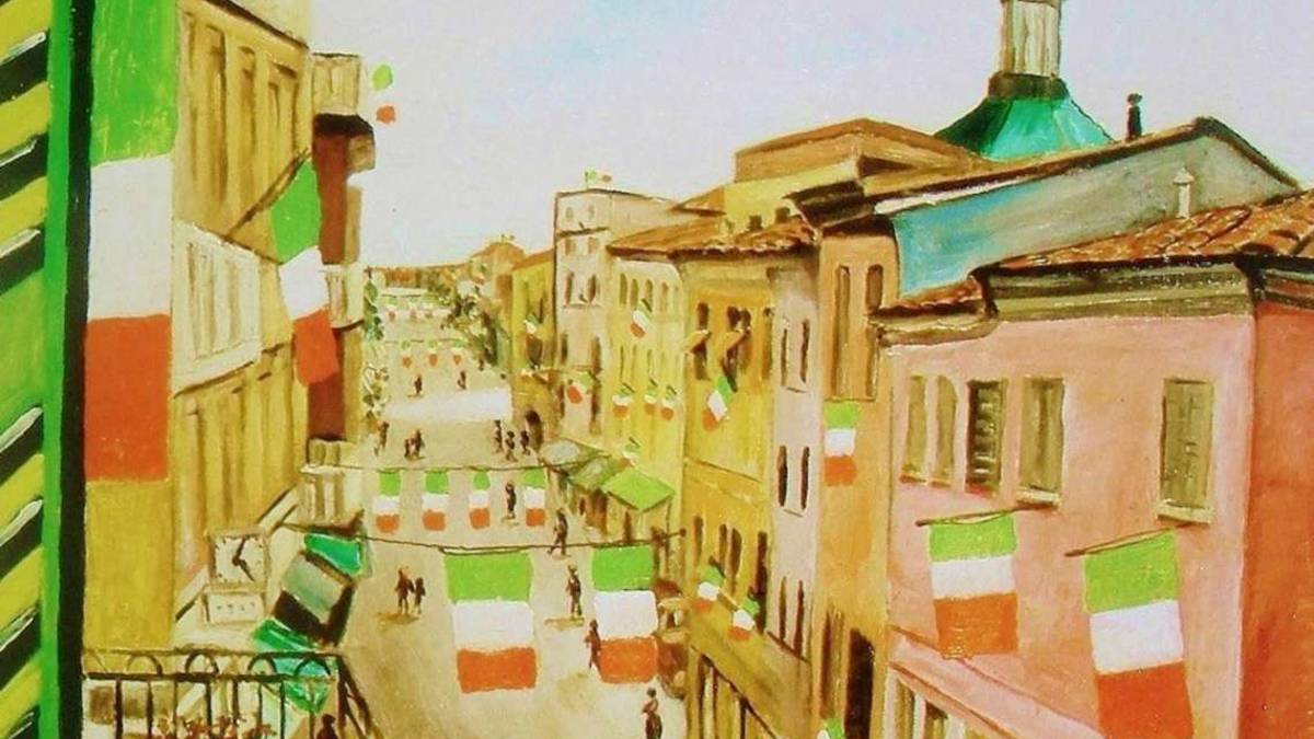 Emporio: il tricolore della Repubblica nell'arte