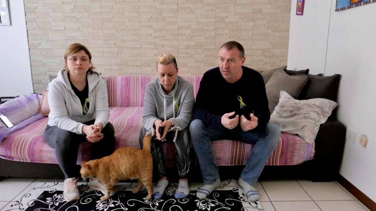 Profughi a Fontanelice, ma il figlio vuole andare in guerra