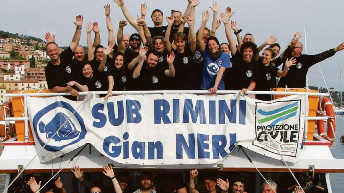 Rimini. Sub Rimini Gian Neri, 50 anni di storia