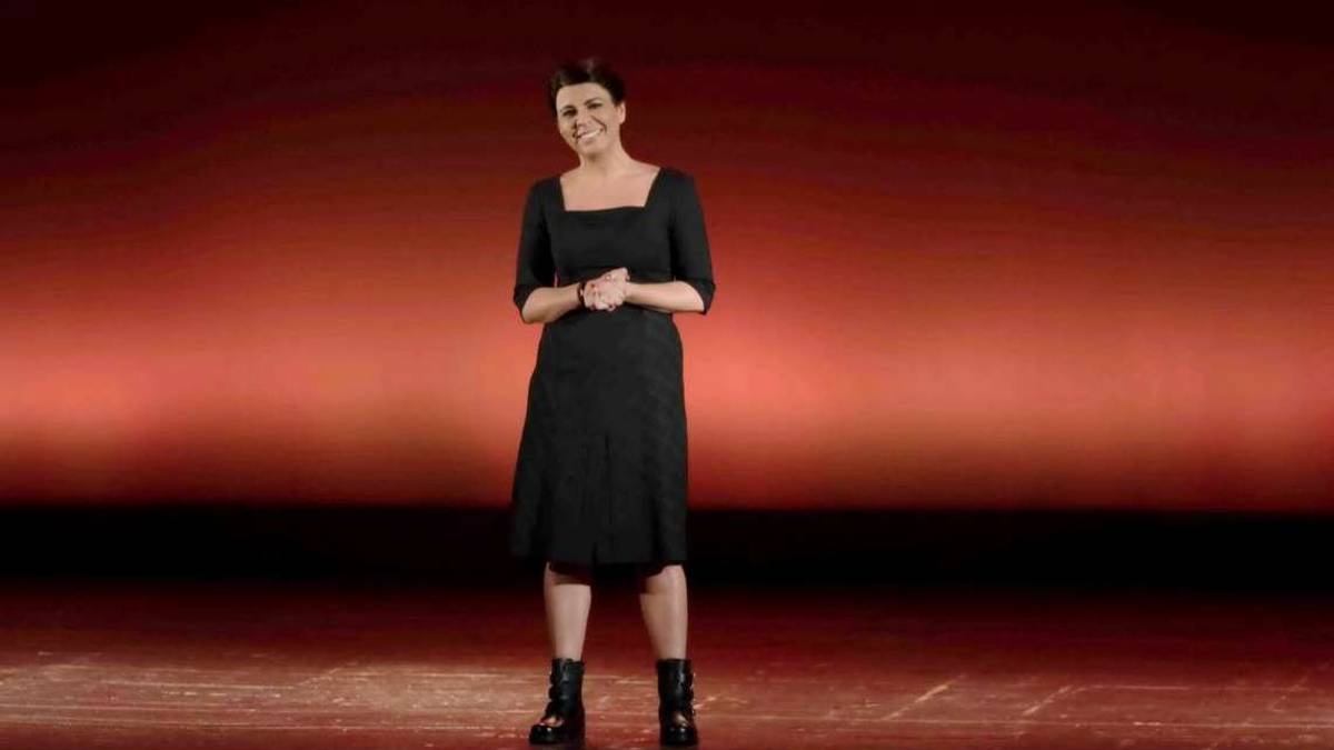 Geppi Cucciari al teatro Mentore di Santa Sofia