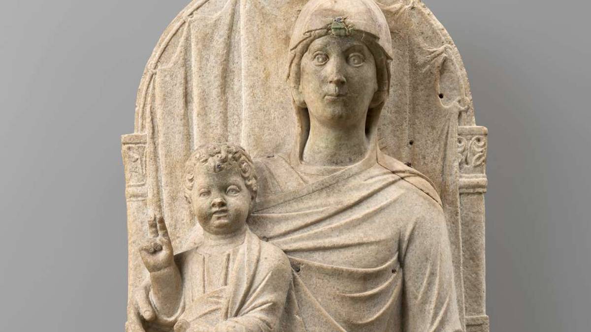 Dante 700: la Madonna in trono torna a casa