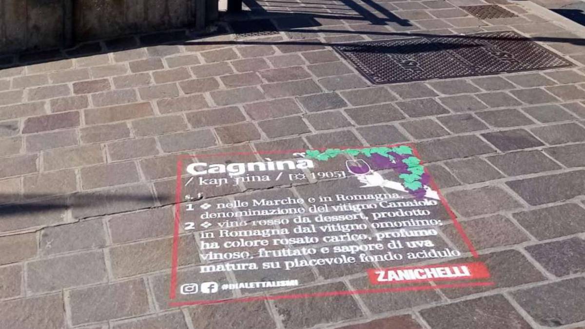 Il dialetto riminese si fa strada