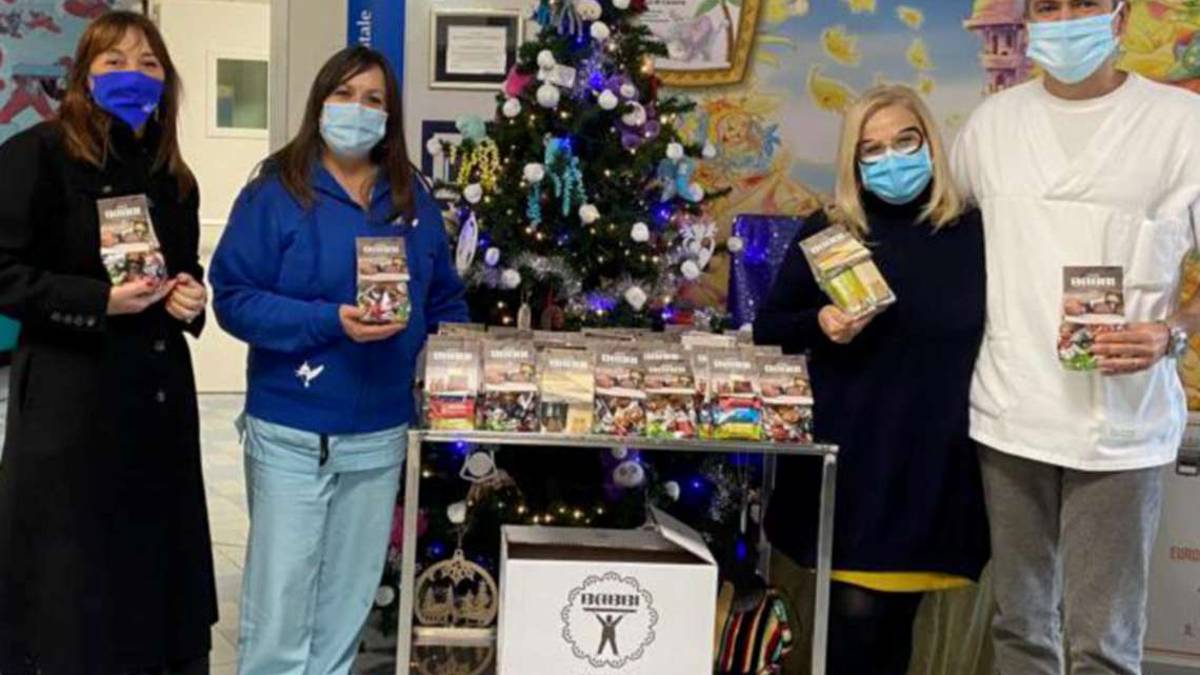 L’azienda Babbi regala i suoi dolci ai bambini ricoverati al Bufalini di Cesena