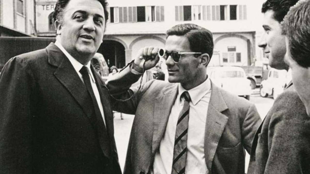 Rotatorie di Rimini ai grandi del cinema Pasolini e Gassman