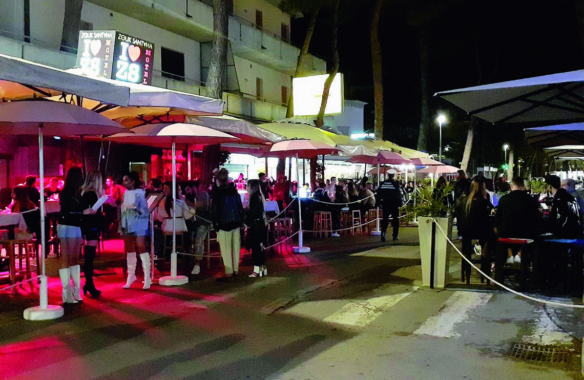 Milano Marittima, tensioni oltre l'oasi. Ma movida sotto controllo