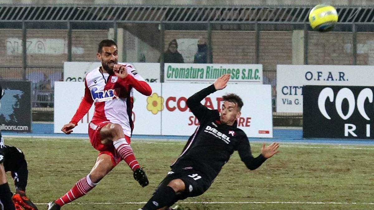 Rimini, si allungano i tempi di recupero per Mendicino